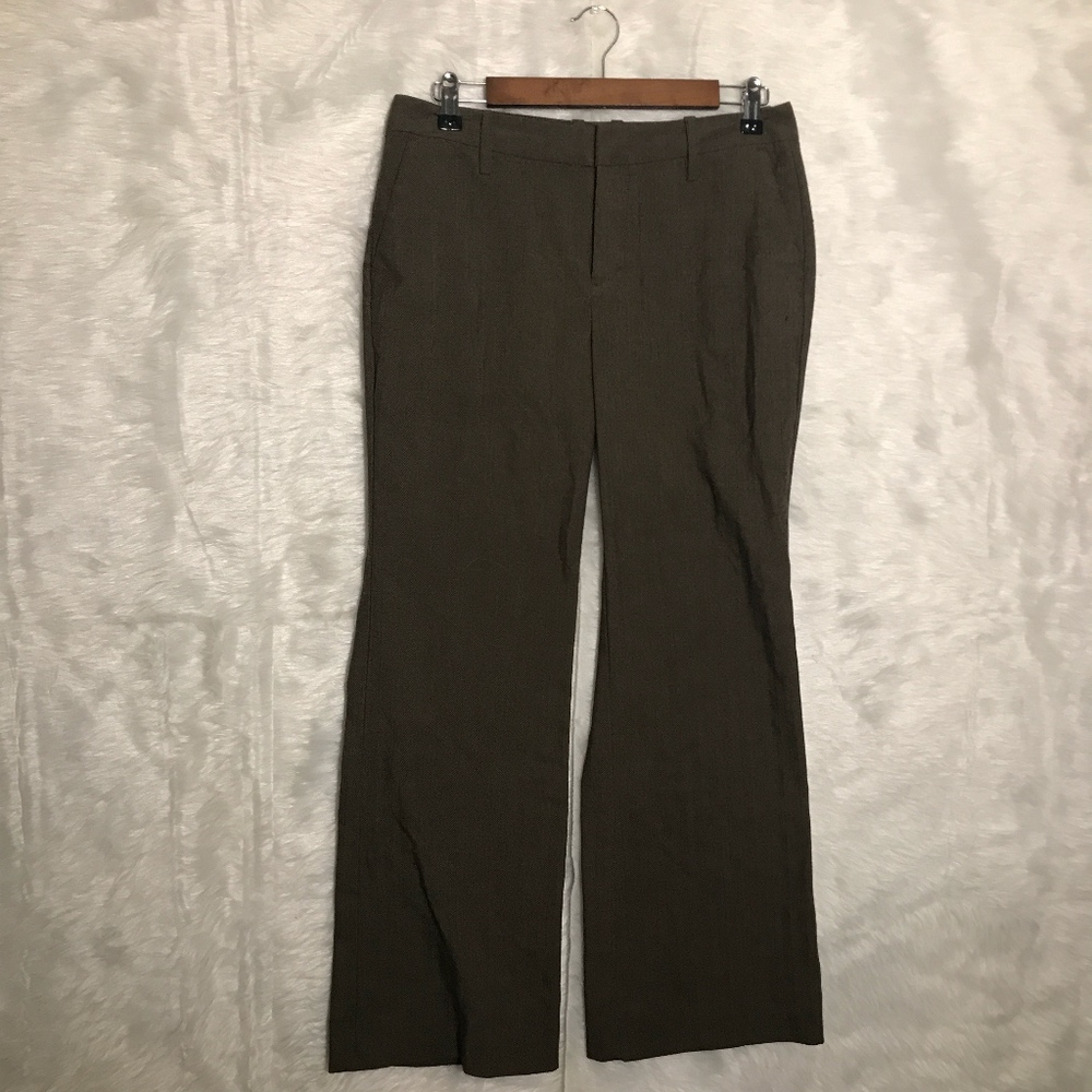 Gap  Straight Fit Size 6 Brown Career Dress Pants